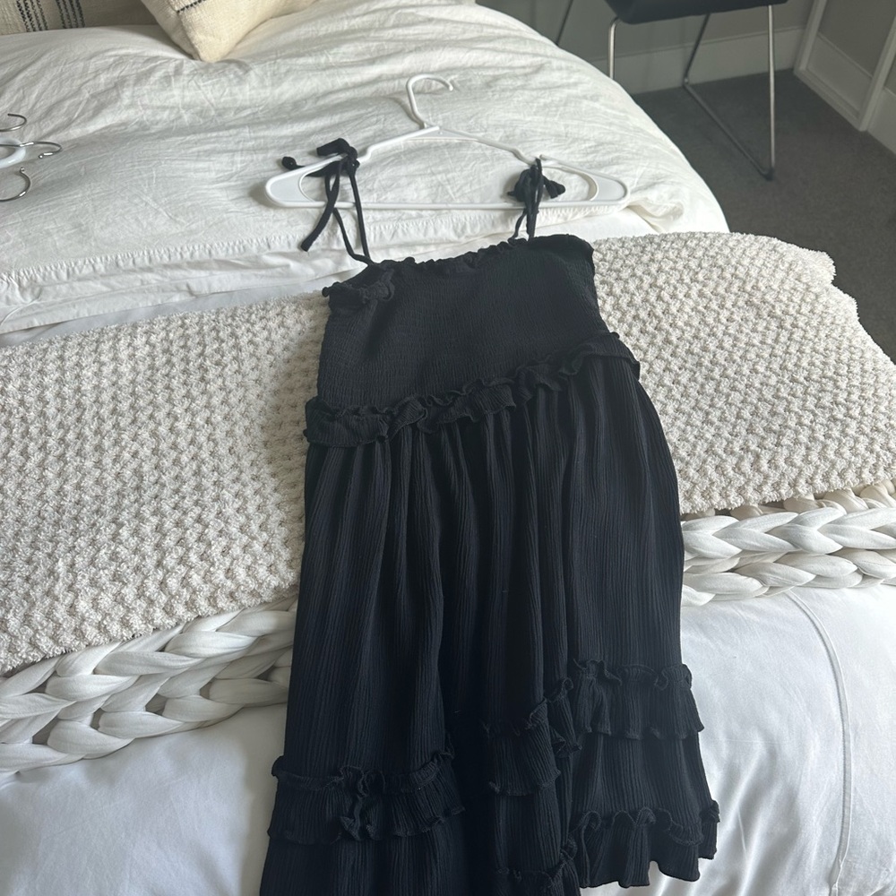 Strappy Black Dress